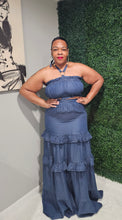 Load image into Gallery viewer, Ruffled Denim Set
